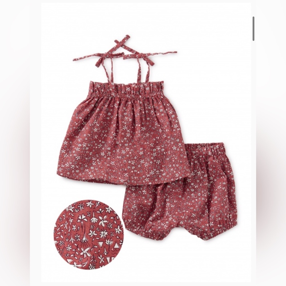Tea Collection Baby Tie Shoulder Set